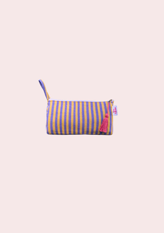 Violet Ray Handwoven Travel Wash Bag