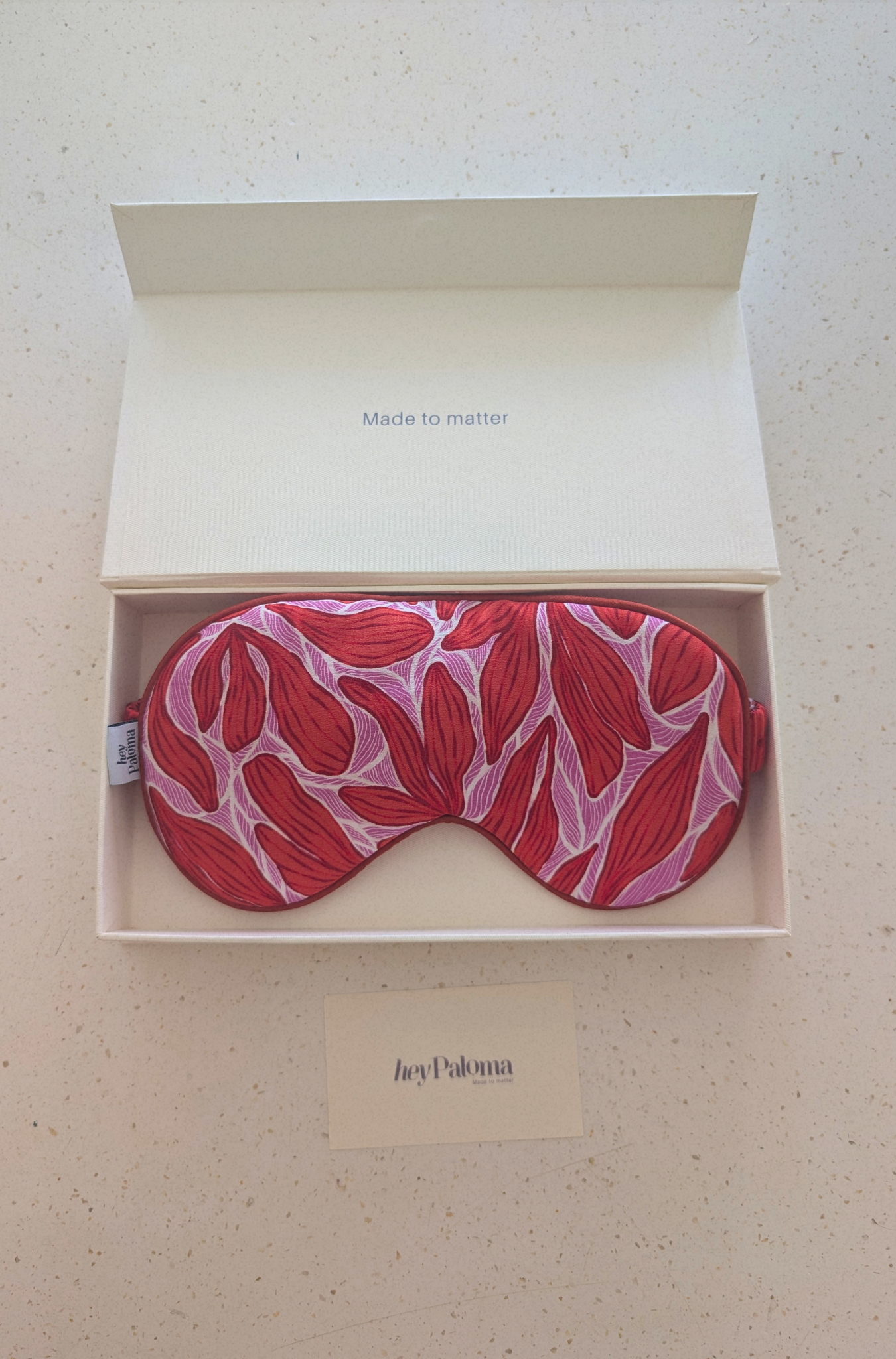 Jaipur Silk Eye Mask